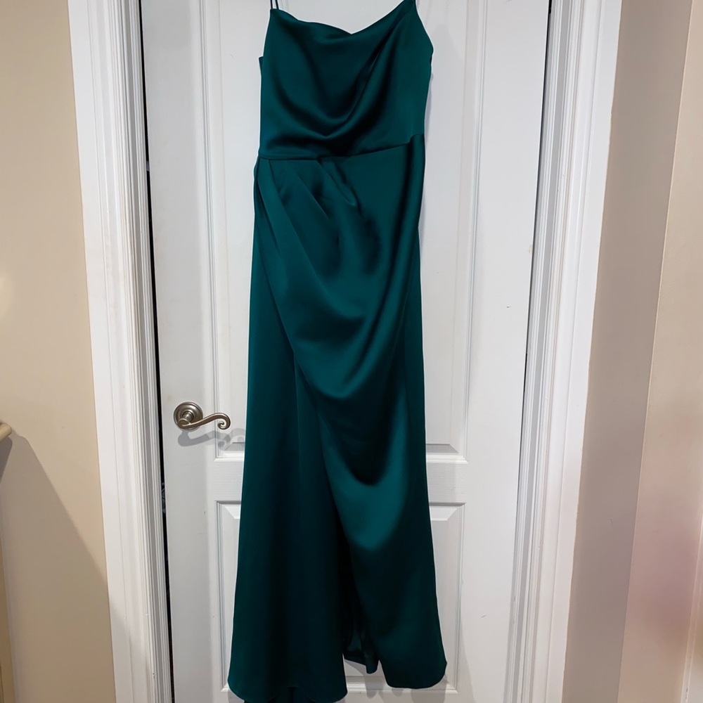 **40% OFF** WORN. Rosario Satin Gown - Picture 6 of 16
